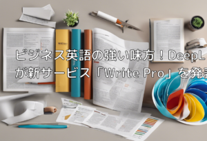 ビジネス英語の強い味方！DeepLが新サービス「Write Pro」を発表