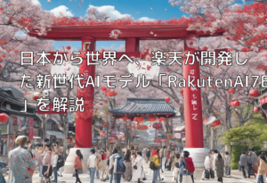 日本から世界へ、楽天が開発した新世代AIモデル「RakutenAI7B」を解説