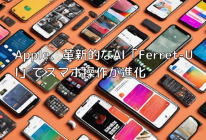 Apple、革新的なAI「Ferret-UI」でスマホ操作が進化