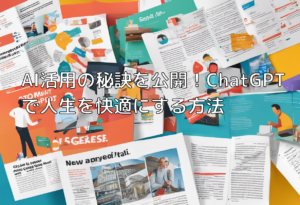 AI活用の秘訣を公開！ChatGPTで人生を快適にする方法