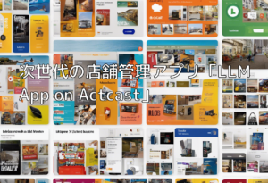 次世代の店舗管理アプリ「LLM App on Actcast」