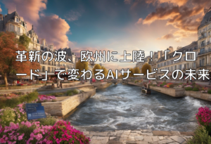 革新の波、欧州に上陸！「クロード」で変わるAIサービスの未来