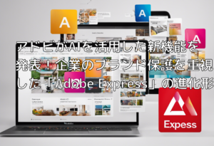 アドビがAIを活用した新機能を発表！企業のブランド保護を重視した「Adobe Express」の進化形