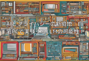 AIとプライバシーの新境地：自宅PCで実験するLLMの可能性