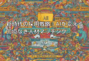 新時代の採用戦略：AIが変える国境なき人材マッチング