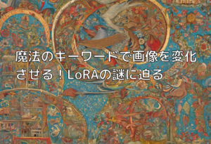 魔法のキーワードで画像を変化させる！LoRAの謎に迫る