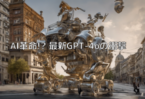 AI革命!? 最新GPT-4oの衝撃