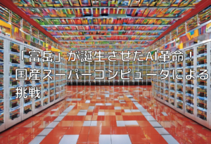 「富岳」が誕生させたAI革命！国産スーパーコンピュータによる挑戦