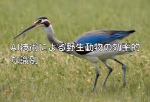 AI技術による野生動物の効率的な識別