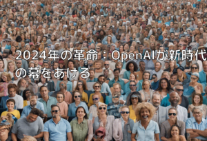 2024年の革命：OpenAIが新時代の幕をあける