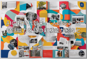 AIの新時代到来！”人間並み”の対話能力を持つ新機能が続々と