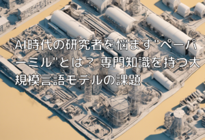 AI時代の研究者を悩ます”ペーパーミル”とは？ 専門知識を持つ大規模言語モデルの課題