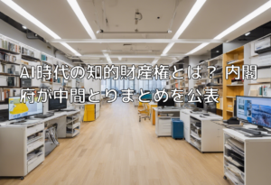 AI時代の知的財産権とは？ 内閣府が中間とりまとめを公表