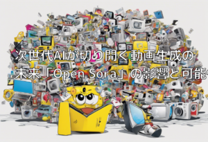 次世代AIが切り開く動画生成の未来「Open Sora」の影響と可能性