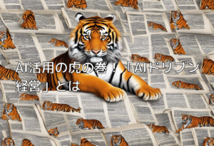 AI活用の虎の巻！「AIドリブン経営」とは