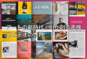 アートの新時代：AIが創る画像とビデオの世界