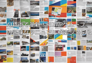 AI技術で革新！RIZAPグループの迅速なマニュアル検索システム