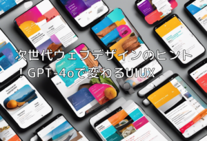 次世代ウェブデザインのヒント！GPT-4oで変わるUIUX