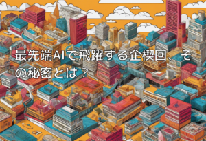 最先端AIで飛躍する企楔回、その秘密とは？