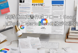 新時代の文書作成フロー：Google DocsとMarkdownの絶妙な融合