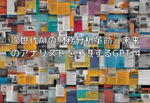 次世代AIの財務分析革命、未来のアナリストを予見するGPT-4