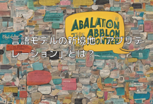 言語モデルの新境地「アブリテレーション」とは？