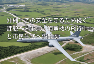 沖縄上空の安全を守るため続く課題―米軍無人偵察機の飛行中止と市民生活への配慮