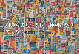 AIの真の知性とは：便利さだけではない