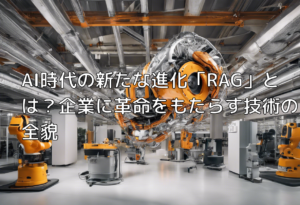 AI時代の新たな進化「RAG」とは？企業に革命をもたらす技術の全貌