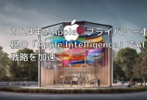 2024年のApple、プライバシー重視の「Apple Intelligence」でAI戦略を加速