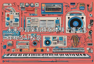 未来の音楽制作を体験！誰でも作れるAI校歌