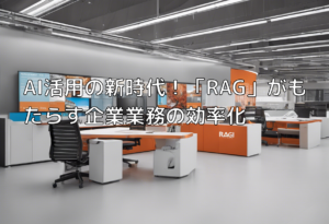 AI活用の新時代！「RAG」がもたらす企業業務の効率化