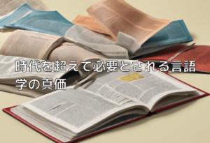 時代を超えて必要とされる言語学の真価