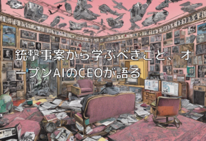 銃撃事案から学ぶべきこと、オープンAIのCEOが語る