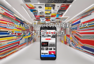 YouTube MusicのAI革新、カスタムラジオ生成への道