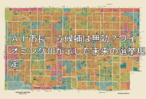 ＡＩ市長、立候補は無効？ワイオミング州が示した未来の選挙規定