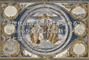 次世代AIの評価指標が変わる！Galileoが発表した最新ランキングとは