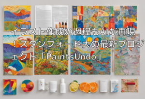 イラスト作成の過程もAIが再現！スタンフォード大の最新プロジェクト「PaintsUndo」