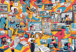 AI革命が生む、未来の働き方！GMOグループの挑戦とは？