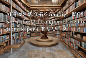 AI時代を切り拓くGaudiy、新OSSライブラリ「LangSmith Evaluation Helper」をリリース！