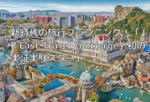 新時代の旅行プランニング！「JR East Travel Concierge」初の実証実験スタート