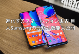 進化するスマートフォン世界 巨人Samsungの最新AI機能大公開