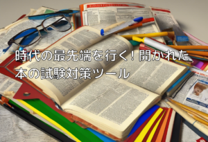 時代の最先端を行く! 開かれた本の試験対策ツール