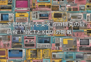 次世代通信を支えるAI研究の最前線！NICTとKDDIの挑戦