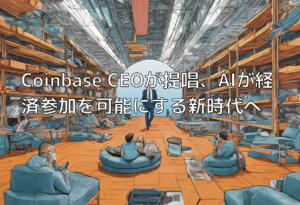 Coinbase CEOが提唱、AIが経済参加を可能にする新時代へ