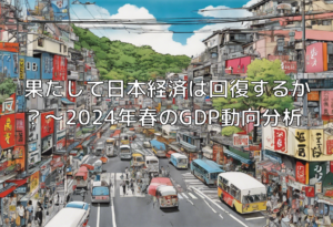 果たして日本経済は回復するか？〜2024年春のGDP動向分析