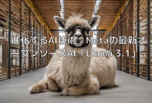 進化するAI技術：Metaの最新オープンソースAI「Llama 3.1」