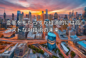 変革をもたらすが経済的には高コストなAI技術の未来