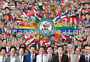 政治とチャットGPTが融合？小林鷹之氏の新風を吹き込む自民党総裁選