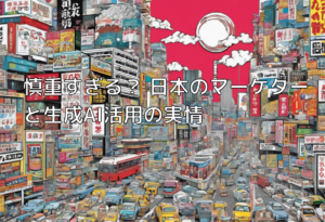 慎重すぎる？ 日本のマーケターと生成AI活用の実情